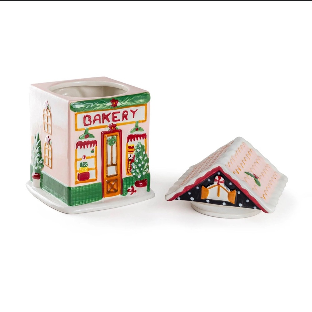 Cupcake and cashmere gingerbread house cookie jar - Picture 4 of 4